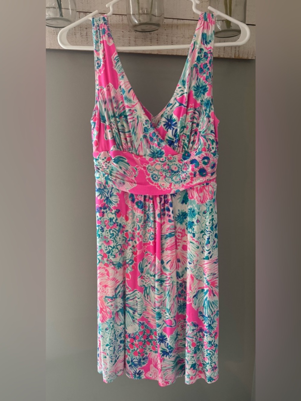 Lilly Pulitzer Sloane Dress, EUC - Tiki Pink Gypsea Pink, Size S